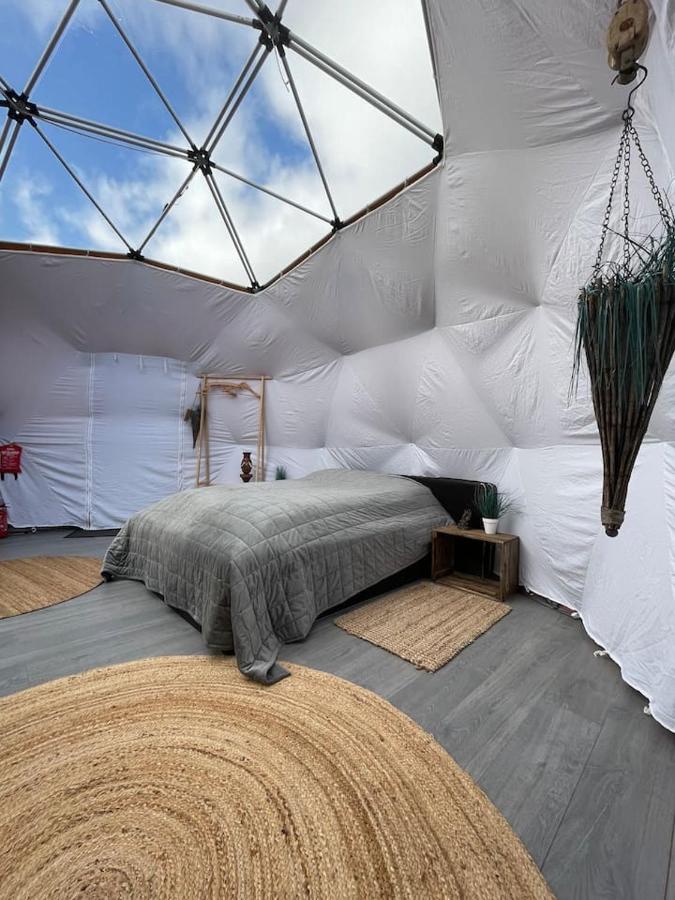 Storjord Farmstay Glamping Lapland Noorwegen Tweepersoonsbed tent