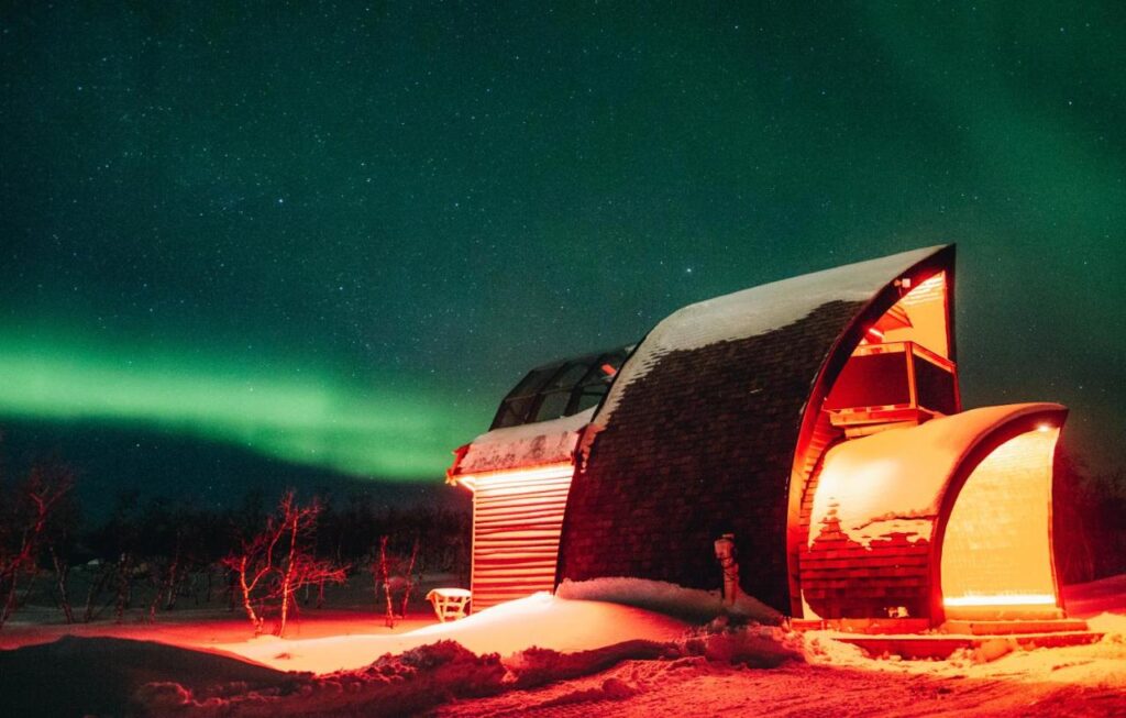 Tundrea Holiday Resort in Lapland Finland Deluxe Villa.