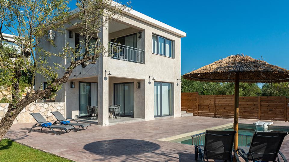 Alonia Villas in Griekenland villa met een privézwembad.