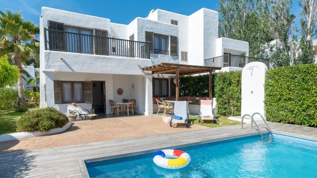 Villa S'Argamassa in Spanje villa met een privézwembad.